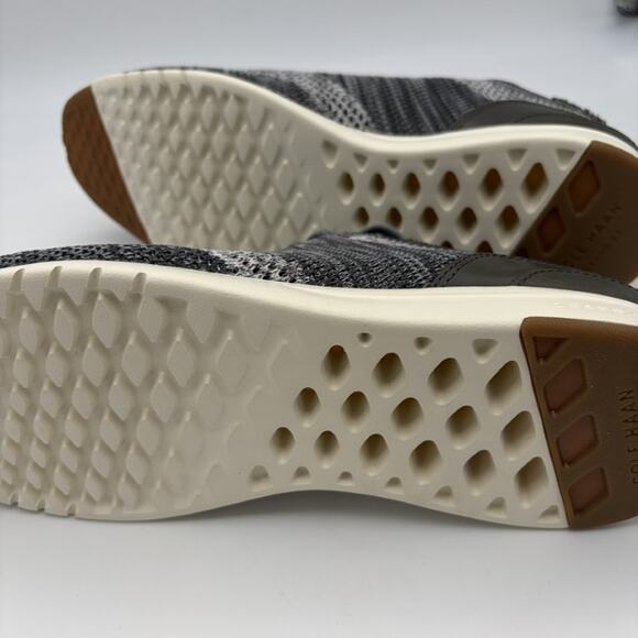 Cole Haan Men's GRANDPRO RNR STCHLT Knit Sneaker Grey Tan C27764 9.5M New - Picture 3 of 12
